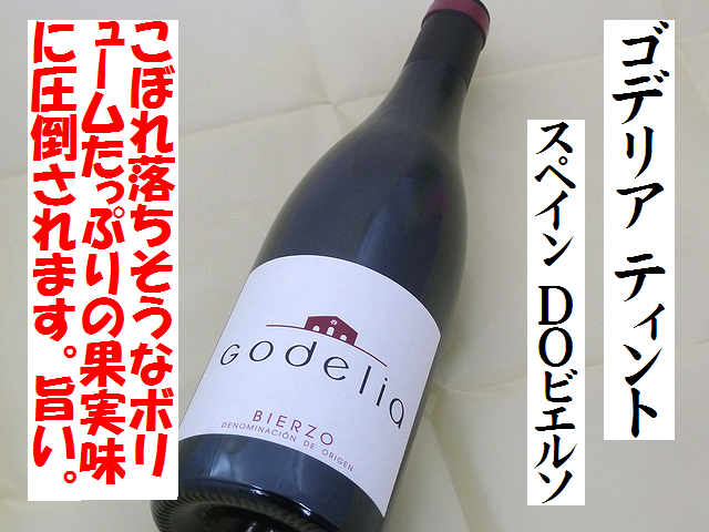 ゴデリア　ティント　2008　赤　スペインワイン通販　日本酒ショップくるみや
