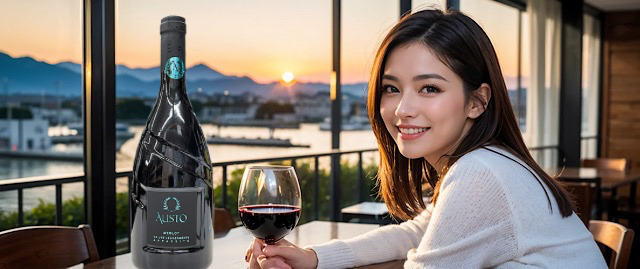 アウスト メルロー ルビコーネ 赤 イタリアワイン
