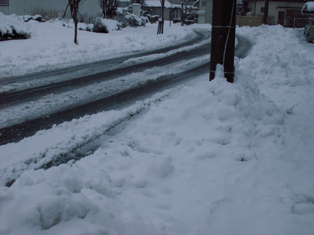 日本酒通販の日本酒ショップくるみや　またまた積雪